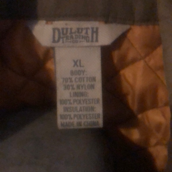 Vintage Olive Quilted Vest by Duluth - Picture 3 of 4